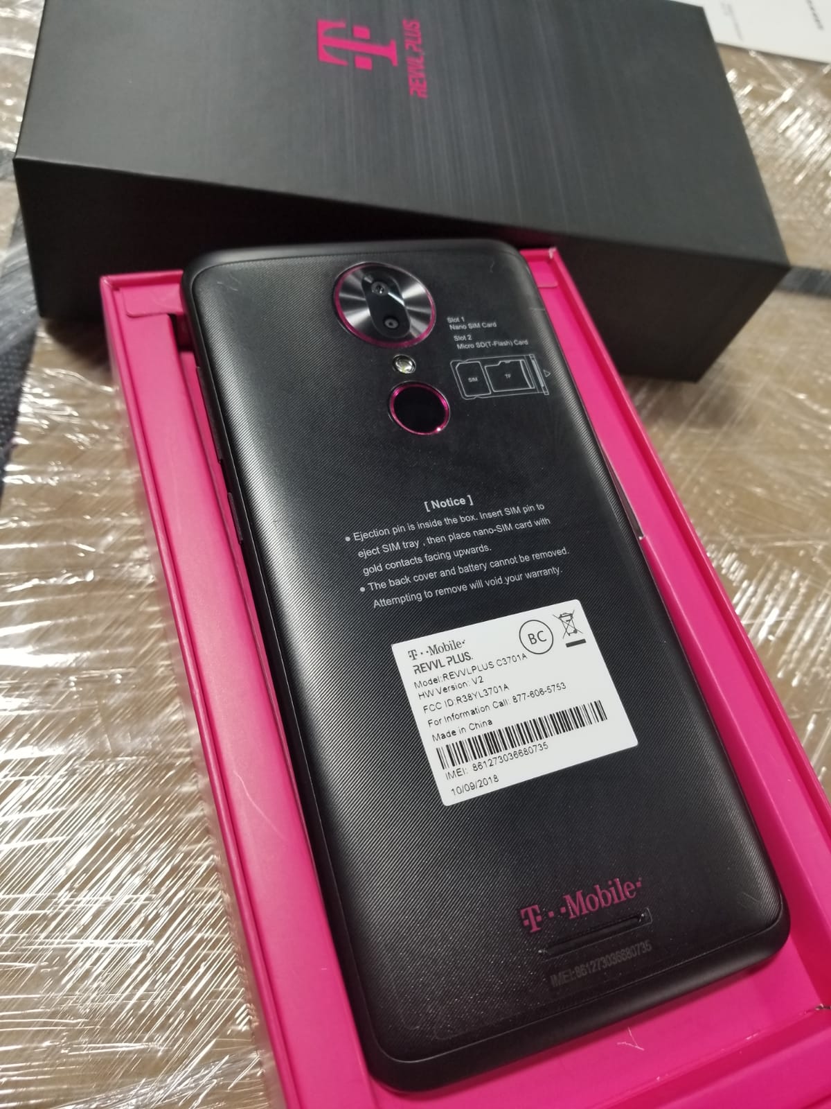 New T-Mobile Revvl Plus 32GB $78