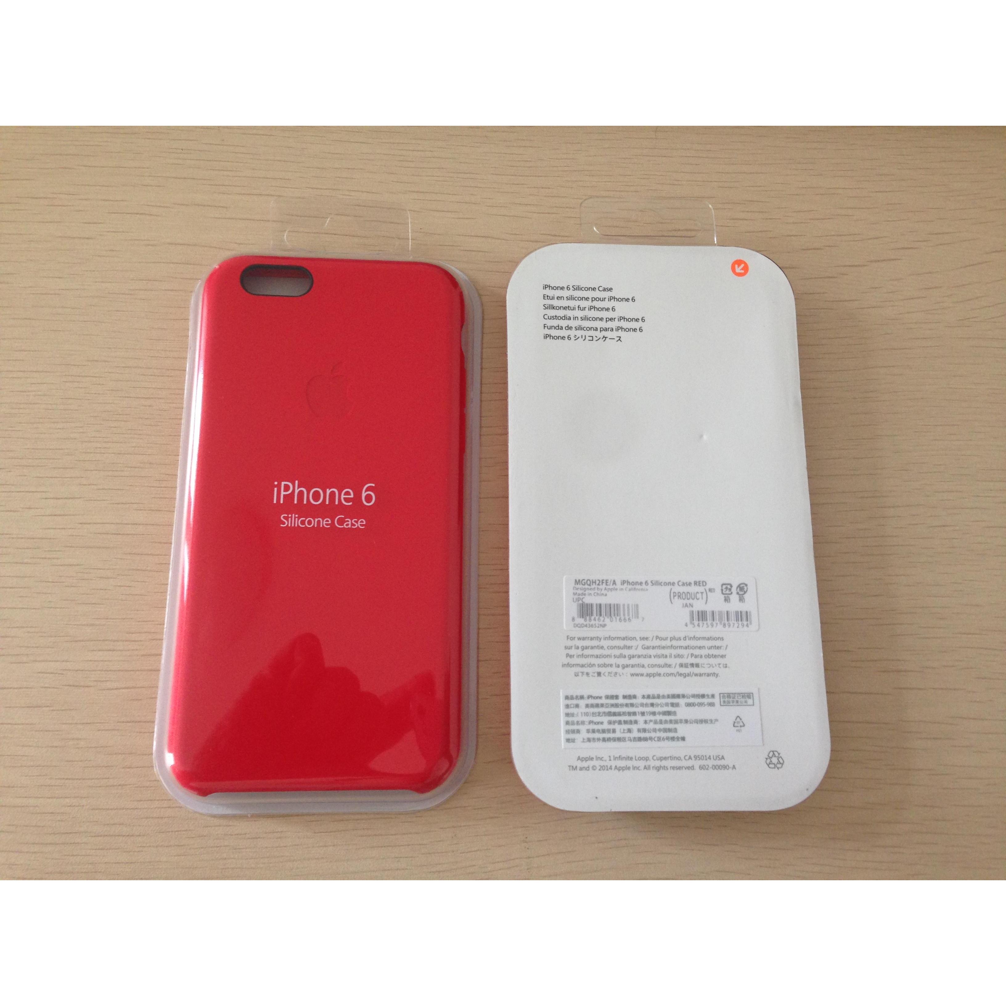 Apple MGQH2FE/A iPhone 6 Silicone case RED Wholesale Suppliers