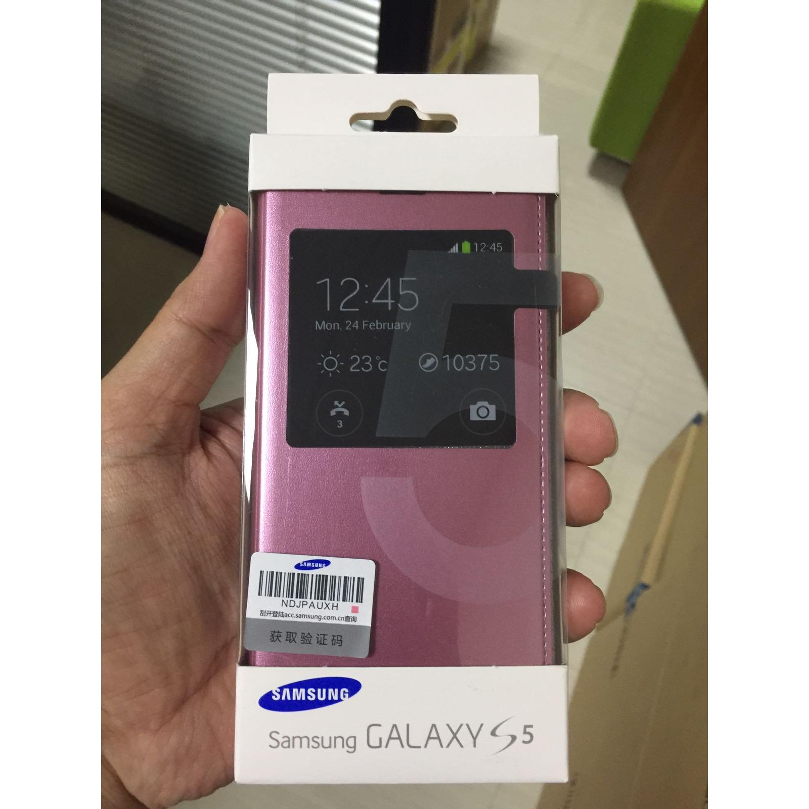 Samsung S5 Sview Pink / Blue Wholesale Suppliers