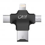 4 in 1 TF Card Reader for iPhone/iPad/A Wholesale